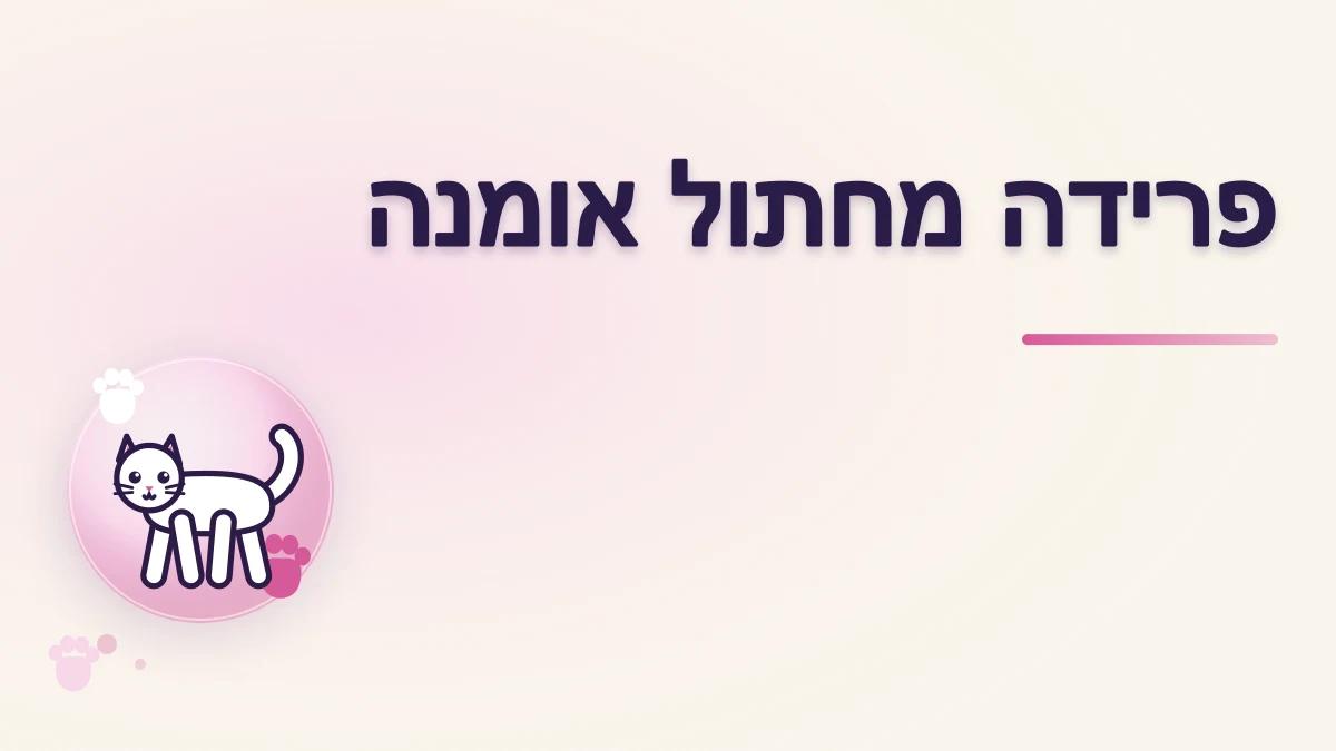 איך מתמודדים עם הפרידה מחתול אומנה